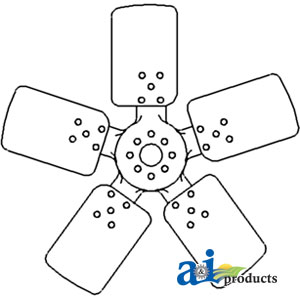 UJD20696    Fan---Replaces AR34451